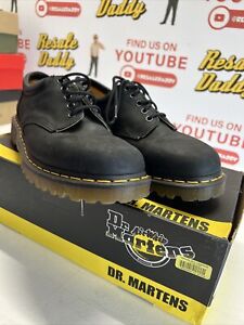 Dr. Martens 8053 Black Leather Boots Men’s Size 12 Comfort Rare With Box UK 11