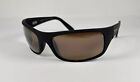 Maui Jim Peahi MJ202-2M Black Rubber Matte HCL Polarized Sunglasses