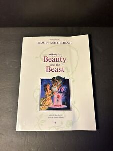 Beauty and the Beast Sheet Music Piano Vocal Guitar Songbook  B6