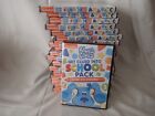 Blues Clues DVD Get Clued Into School Pack 4.5 Hours Resellers Lot of 20 Sealed