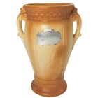 New ListingVintage 1939 Robinson Ransbottom Pottery 157 Tionesta Double Handle Vase & Label