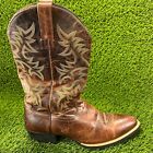 Ariat Heritage Cowboy Mens Size 13B Brown Outdoor Leather Western Boots 10010289