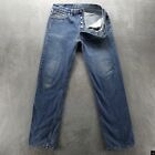Levi's Jeans Men's 32x32* Blue 501 Medium Wash Made in USA Faded 80s VTG Denim