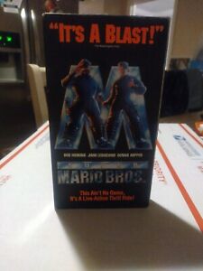Super Mario Bros. VHS (1993) Movie Film RARE Nintendo Vintage - Super COOL