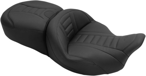 Mustang Deluxe Seat 79006 for 08-24 Harley Davidson Touring and Trike