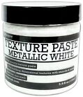 Ranger Texture Paste 3.9oz-Metallic White - 2 Pack