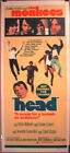 THE MONKEE'S  HEAD MOVIE POSTER AUSTRALIAN DAYBILL 13 BY 30 INCHES
