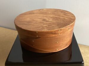 Frye’s Measure Mill Old Time Wooden Ware Oval Shaker Box