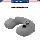 Inflatable U Shaped Travel Neck Pillow Car Flight Head Rest Travelling Cushions