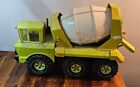 Vintage Mighty TONKA Lime Green Ready Mixer Cement Truck, 6-Wheel, 19