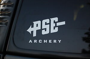 PSE Archery Vinyl Sticker Decal Choose Color!! Hunt Bow Hunting Truck Car (V104)