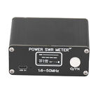 Power SWR Meter HF Short Standing 150W 1.6‑50MHz For FM AM CW Ham Radio GAW