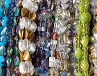19 - Glass bead strands jewelry making beads lot Quality Crystal Czech FREE SHIP