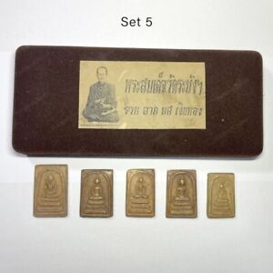 Set5 Thai Amulet Phra Benjaphakee Amulet Set Charm Magic With Box