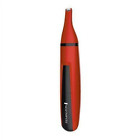 Remington NE3150 Pocket Size Battery Operated Travel Nose Ear Trimmer, Red