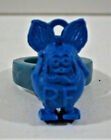 Vintage Rat Fink Ring Ed Roth Gumball Prize Vending Toys Old Store Stock Blue