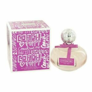 Coach Poppy Flower 3.4 oz  100 mL Eau De Parfum Spray Brand New in Box Sealed