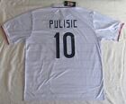 Christian Pulisic #10 USA Soccer Jersey Size 2XL With Tag - New