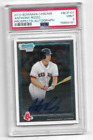 2010 BOWMAN CHROME PROSPECTS ANTHONY RIZZO PSA 9 AUTO SIGNED ROOKIE RC #BCP101