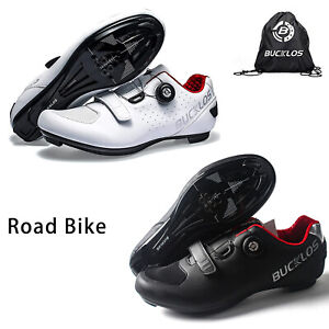 Road Bike Men Cycling Shoes MTB fit SPD SPD-SL Look Delta Cleats Bicycle Sneaker
