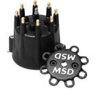 MSD 84333 Distributor Cap Male HEI Pro Billet Sbc Bbc Chevy Big Small