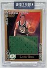 2021 Jersey Fusion Larry Bird Master Fusion game used patch Jersey Card #1/1