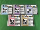 1980s Lot of 5 - Billboard Top Hits CDs 1983 1984 1985 1988 1989 (Rhino Records)