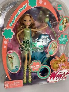 RARE Mattel Winx Club Singsational Magic Flora Doll NRFB NIB Working!
