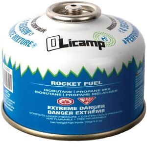 Olicamp Rocket Fuel Iso-Butane/Propane Blend All-Weather 100g (3.5 oz) Canister