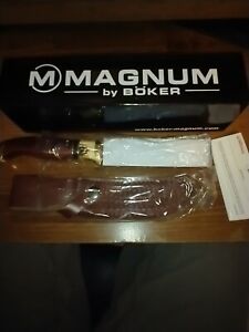 New ListingFixed Blade Knife, Magnum Premium Skinner by BOKER, 4 3/8