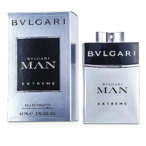Bvlgari Man Extreme Eau De Toilette Spray 2 oz 60 ml