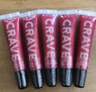 Avon Crave Lip Gloss CHERRY CREAMSICLE Vitamin E Pearl Finish 5 Pack!