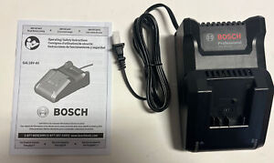 NEW BOSCH GAL18V-40 18V 18 Volt Lithium-Ion Fast Battery Charger w/ Manual