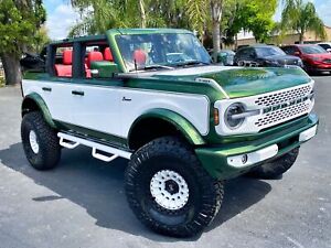 2023 Ford Bronco BAYSHORE V6 RETRO OUTER BANKS LEATHER LIFTED OCD