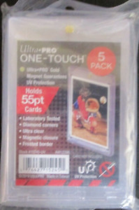 Ultra Pro 55pt One Touch Magnetic Card Holder 5 Pack