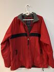 Vintage Abercrombie A92 Ski Jacket Winter Coat Fleece Lined Mens M Red