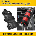 Fire Extinguisher Holder,Car Accessories for Jeep Wrangler Tj Jk Jl 1997-201 (For: More than one vehicle)