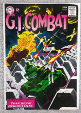 G.I. Combat #98 (1963) DC Haunted Tank Trap of the Dragon's Teeth