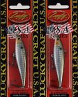 New Listing(LOT OF 2) LUCKY CRAFT POINTER 78SP 3/8OZ PT78SP-778 LEN'S FLASH ANCHOVY H2222