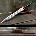 Chinese KUNGFU Sword Hunting Spear Dagger Lance Spring Steel Sharp SpearHeads