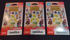 Nintendo Animal Crossing Series 4 amiibo Cards - 6 Cards per Pack (Lot Of 3) NEW