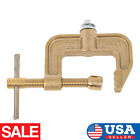 500A Welding Ground Clamp Brass Material G Shape Ground Welding Earth Clamp