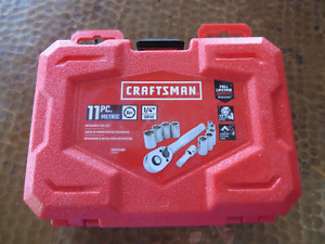 Craftsman 11-Piece SAE 1/4-in Drive INCH 6pt Standard Socket Wrench Set W/Case