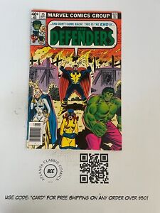The Defenders # 75 VF/NM Marvel Comic Book Hulk Avengers Thor Iron Man 33 J204