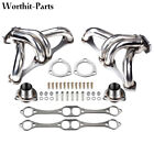 Stainless Hugger Headers For Chevy Small Block SB V8 262 265 283 305 327 350 400 (For: More than one vehicle)