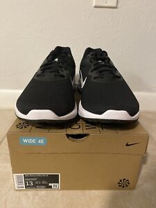 Size 13 - Nike Revolution 6 Extra Wide Black White 2021