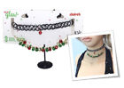Claire’s Jingle Bell Christmas Holiday Mixed 2 Pack Choker Necklace Set