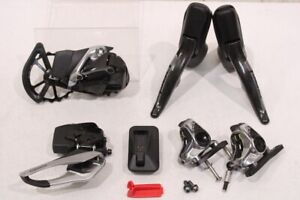 SRAM RED e-TAP 2x11s Electronic Wireless Rim Brakes 3-part Group Set Used tested