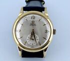 Vintage Omega 10K GF Ref # 6282 Cal. 490 Automatic Mens Watch - 1954