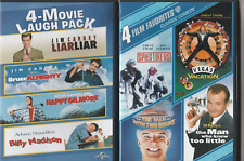 8 MOVIE DVD LOT WITHEN 2 DVD CASES=LIKE NEW SHAPE ADULT OWNED=LOOK.